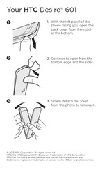 HTC Desire 601 Manual De Instrucciones