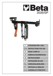 Beta 3026/SP Instrucciones