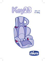 Chicco KEY 2-3 ULTRAFIX Instrucciones De Uso