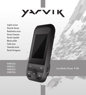 Yarvik PMP204 Manual De Instrucciones