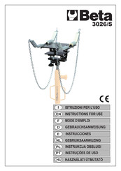 Beta 3026/S Instrucciones