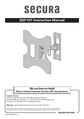 Secura QSF107 Manual De Instrucciones