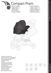 Baby Jogger Compact Pram Instrucciones Del Ensamblaje