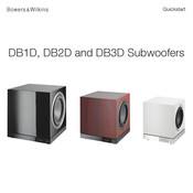 Bowers & Wilkins DB2D Inicio Rápido