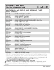 Eljer LaSalle XL Serie Manual De Instalación Y Funcionamiento