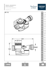 Grohe 49 113 Manual De Instrucciones