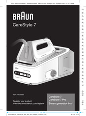 Braun CareStyle 7 Manual De Instrucciones