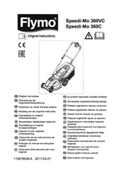 Flymo Speedi-Mo 360VC Traducción De Las Instrucciones De Empleo Originales