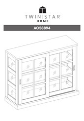 Twin Star Home AC58894 Manual Del Usuario