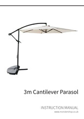 MonsterShop Parasol Lateral Manual Del Usuario