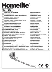 Homelite HBP-30 Manual De Utilización