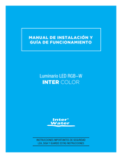 Inter Water INTER COLOR IC12015 Manual De Instalación Y Guía De Funcionamiento