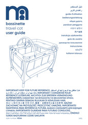 mothercare bassinette Manual De Instrucciones