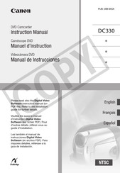 Canon DC330 Manual De Instrucciones