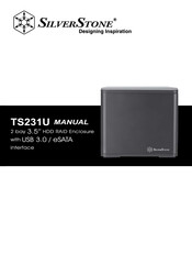 SilverStone SST-TS231U Manual De Instrucciones