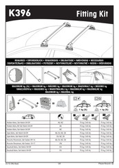 Yakima K396 Instrucciones De Montaje