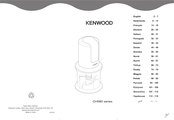 Kenwood CH580 Serie Manual De Instrucciones