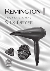 Remington Professional SILK DRYER AC9096 Manual De Instrucciones