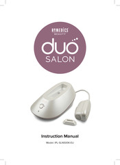 HoMedics Beauty duo SALON Manual De Instrucciones