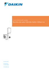 Daikin Altherma EHYHBH05 Guía De Referencia Del Instalador