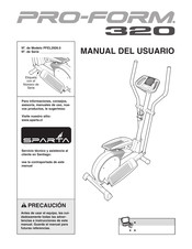 ICON Health & Fitness PRO-FORM 320 Manual Del Usuario