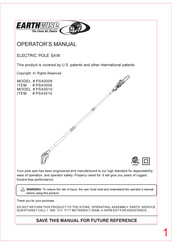 EarthWise PS43008 Manual Del Operador