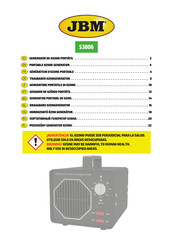 JBM 53806 Manual De Instrucciones