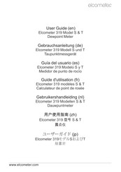 Elcometer 319 S Guia Del Usuario