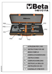 Beta 1461/C11A Instrucciones