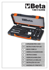 Beta 1461/C25G Instrucciones