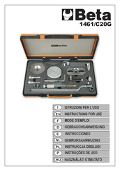 Beta 1461/C20G Instrucciones