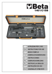 Beta 1461/C18B Instrucciones