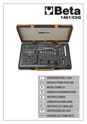 Beta 1461/C6G Instrucciones