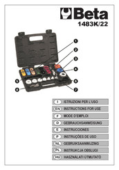 Beta 1483K/22 Instrucciones
