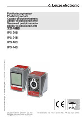 Leuze electronic IPS 448i Manual De Instrucciones