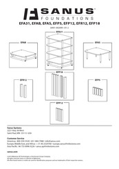 Sanus Foundations EFAS Manual De Instrucciones