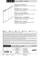 hawa Aperto 60/GL Planificación Y Montaje