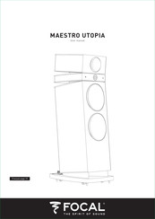 Focal MAESTRO UTOPIA Manual Del Usuario