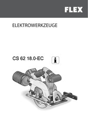 Flex CS 62 18.0-EC Instrucciones De Funcionamiento Originales