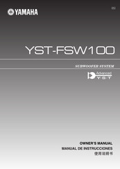 Yamaha YST-FSW100 Manual De Instrucciones