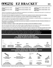 Lund EZ BRACKET 300018 Guia De Inicio Rapido