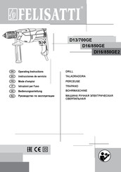 Felisatti D16/850GE Instrucciones De Servicio