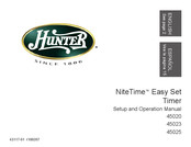 Hunter 45023 Manual De Configuración Y Operación