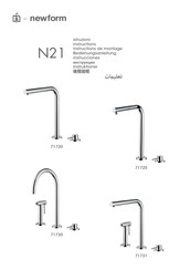 newform X-STEEL 316 69624 Serie Instrucciones