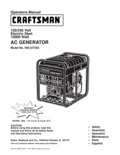 Craftsman 580.327203 Manual Del Usuario