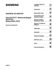 Siemens SIMO DCM Manual De Configuración