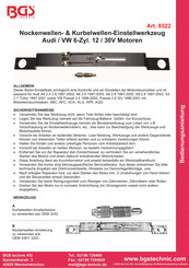 BGS technic 8522 Guia De Inicio Rapido