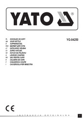 YATO YG-04250 Manual Del Usuario