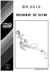 Body Sculpture ROWER 'N' GYM Manual Del Usuario