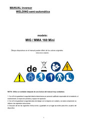 Magnum MIG/MMA 160 Mini Manual Del Usuario